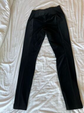 Women’s Black High-Waisted Slim Dress Pants w/ Zippers on Bottom to Tailor Look